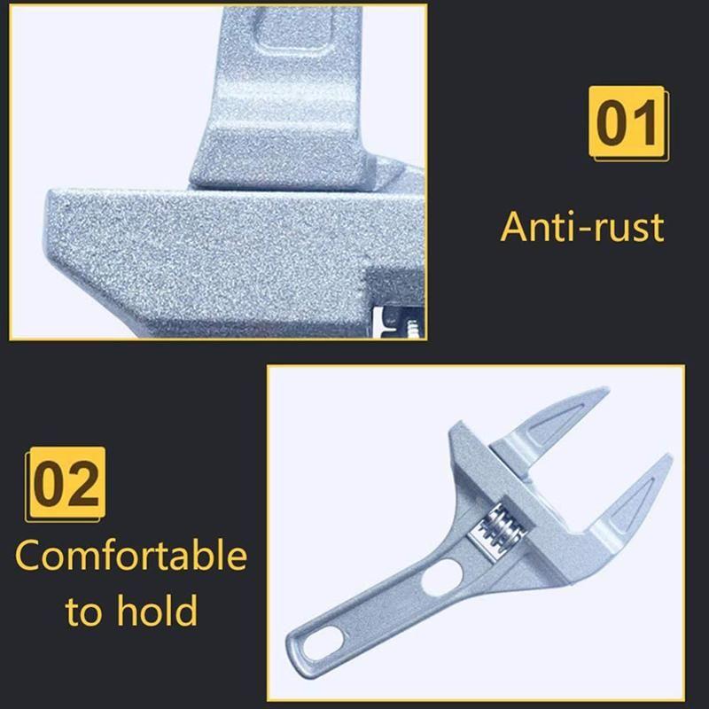 Open-End Wide Adjustable Wrench