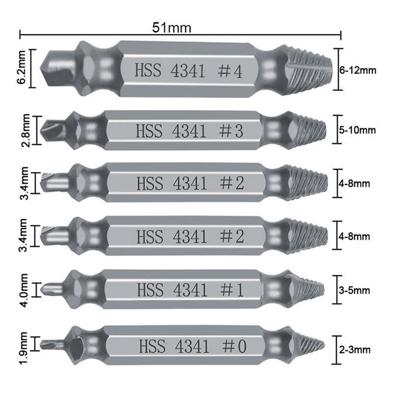 Double Head Screw Extractor