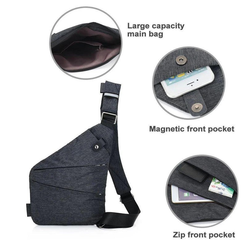 Sling Bag Crossbody Shoulder Chest Back Pack