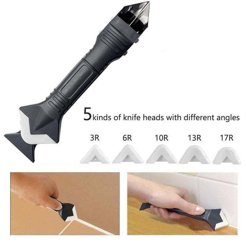 3-IN-1 SILICONE CAULKING TOOLS