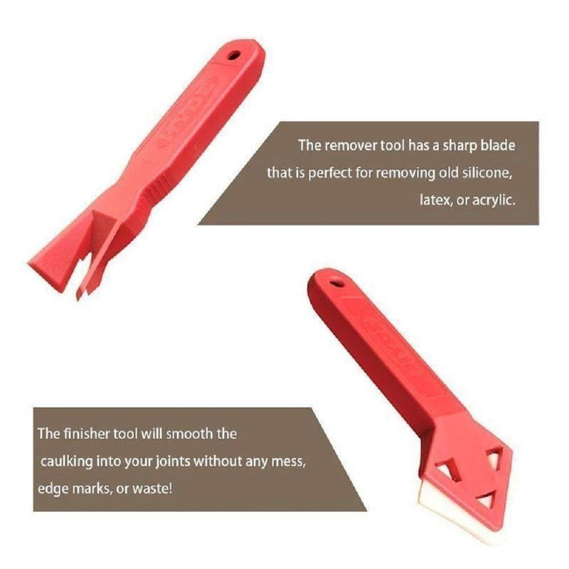 3-IN-1 SILICONE CAULKING TOOLS