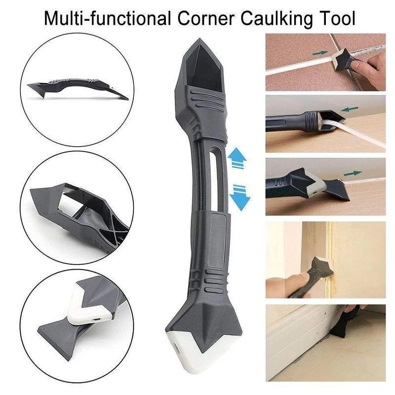 3-IN-1 SILICONE CAULKING TOOLS