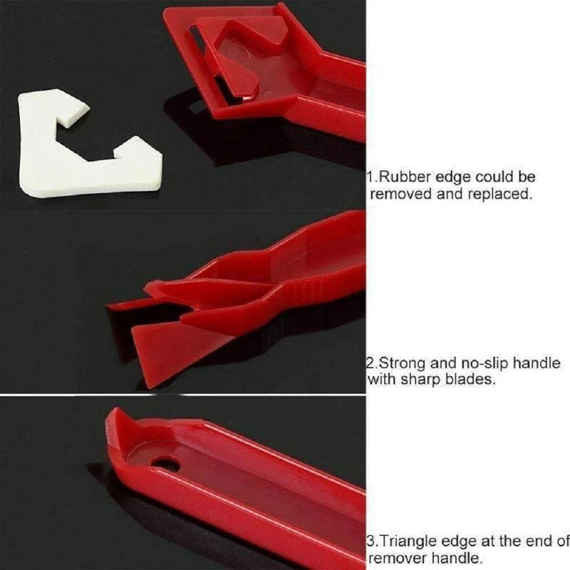 3-IN-1 SILICONE CAULKING TOOLS