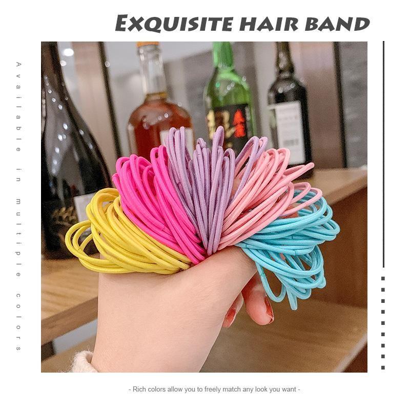 Girl hair rubber band