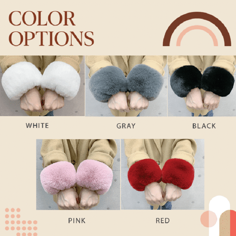 Detachable Fur Cuffs