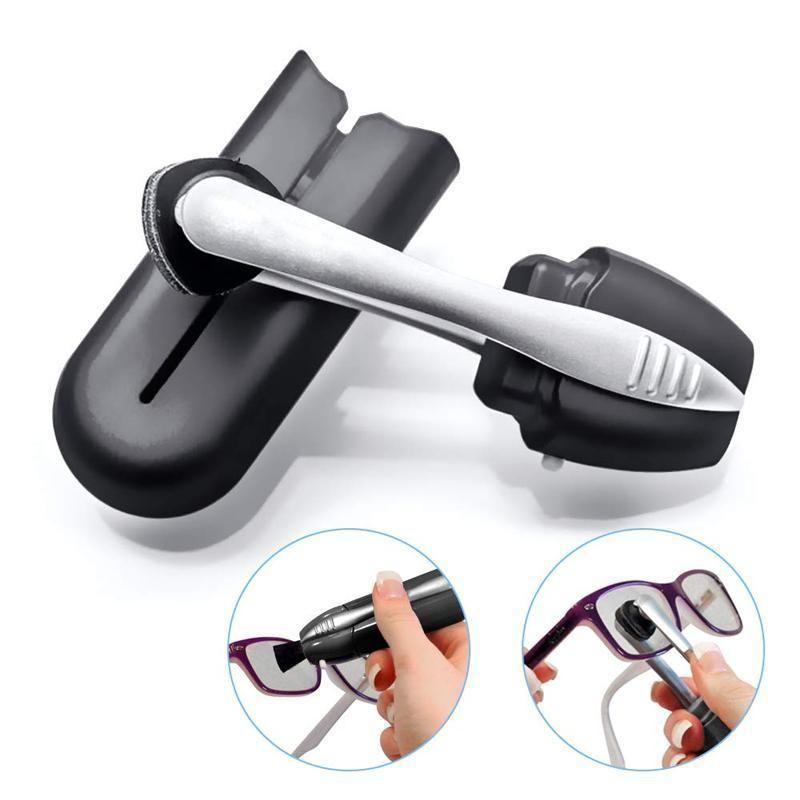 Portable Glasses Cleaning Brush