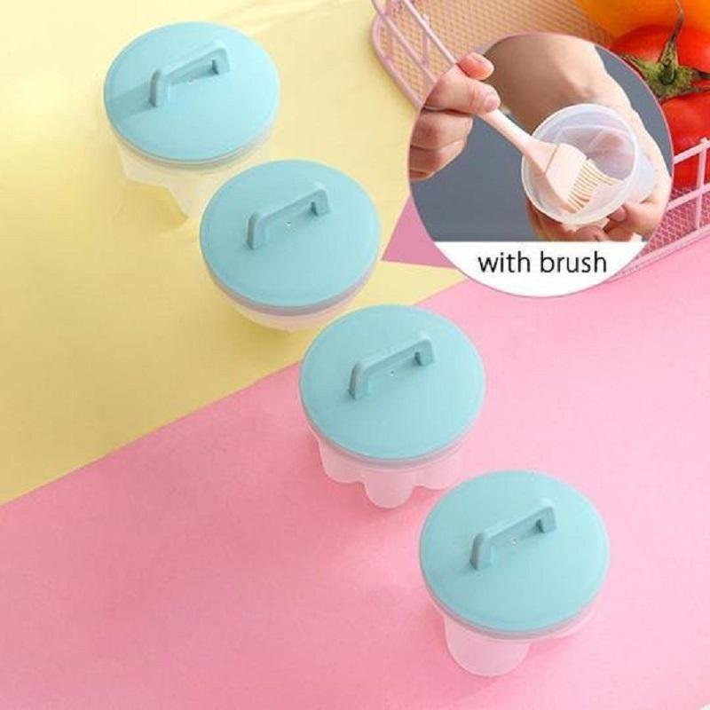 Egg Cooking Mold With Brush And Lid