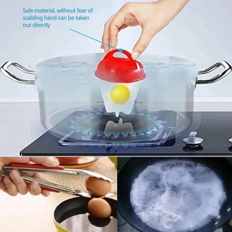 Non-stick Silicone Egg Boiler
