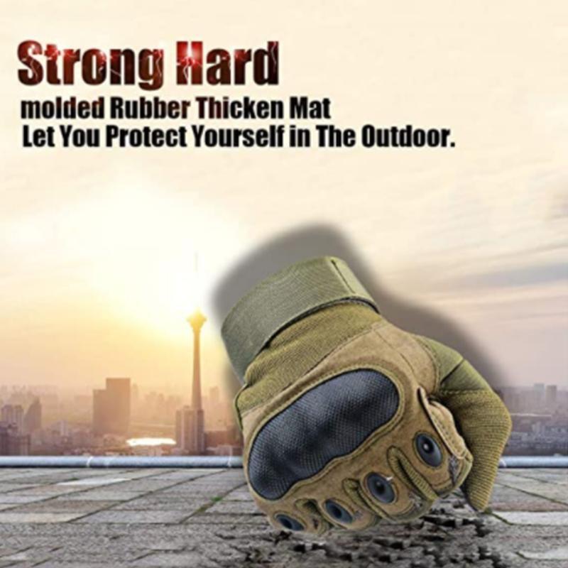 Touch Screen Full Finger Gloves for Outdoor Sports and Work