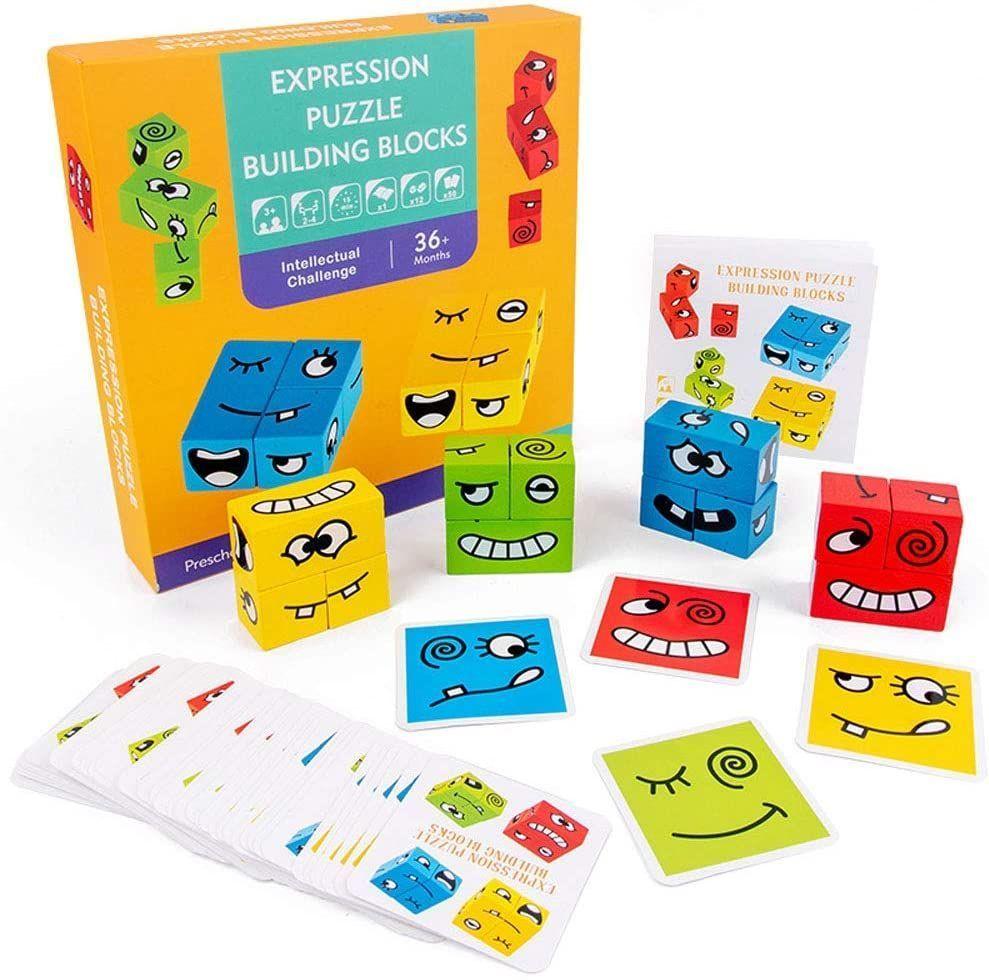 Puzzle Building Cubes