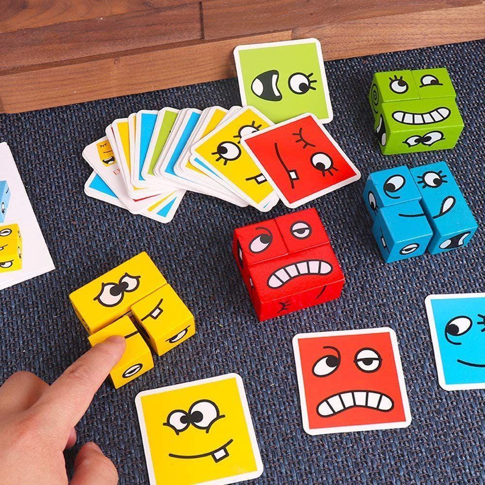 Puzzle Building Cubes
