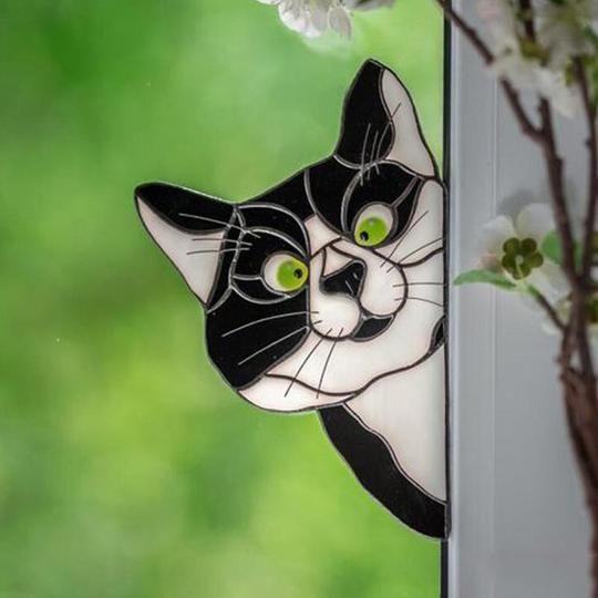 Funny cat decor