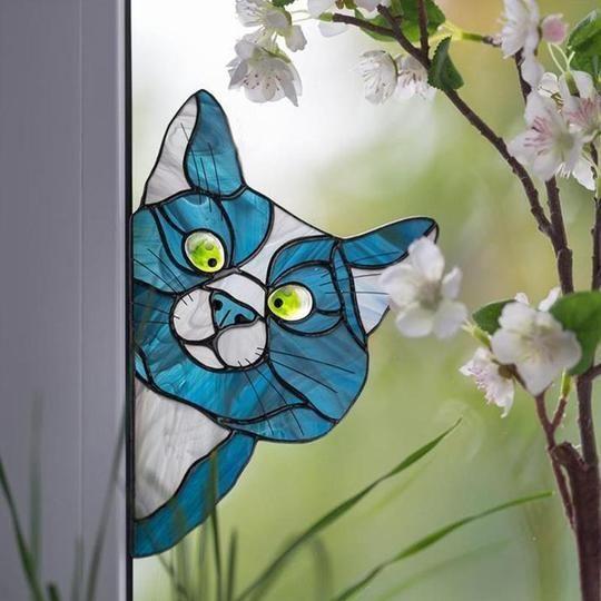 Funny cat decor