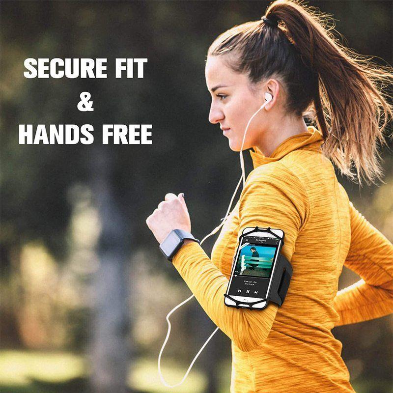 180° Rotatable Running Phone Armband