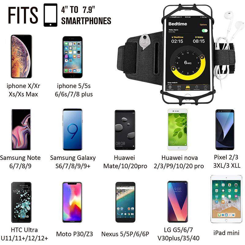 180° Rotatable Running Phone Armband