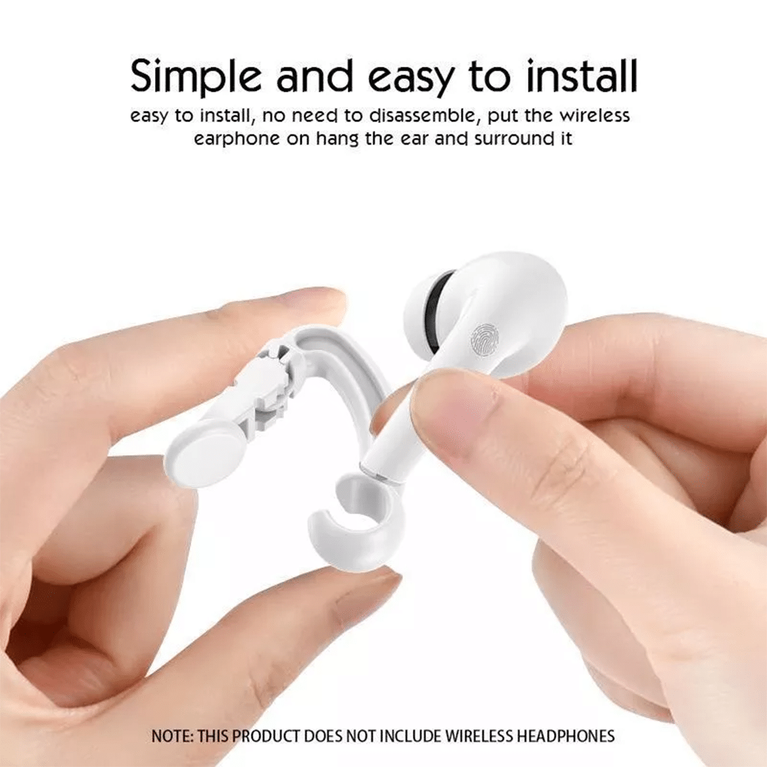 EarHook(1 Pair)--Prevents Loss Of AirPods/ Earbuds