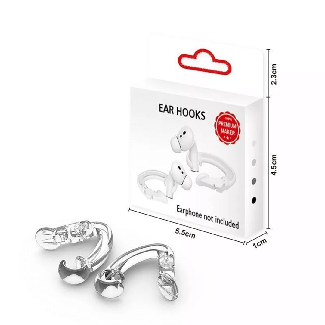 EarHook(1 Pair)--Prevents Loss Of AirPods/ Earbuds