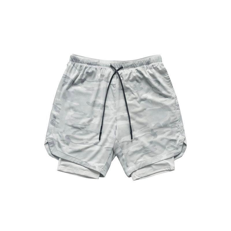 2-in-1 Double-layer Fitness Quick-drying Pants
