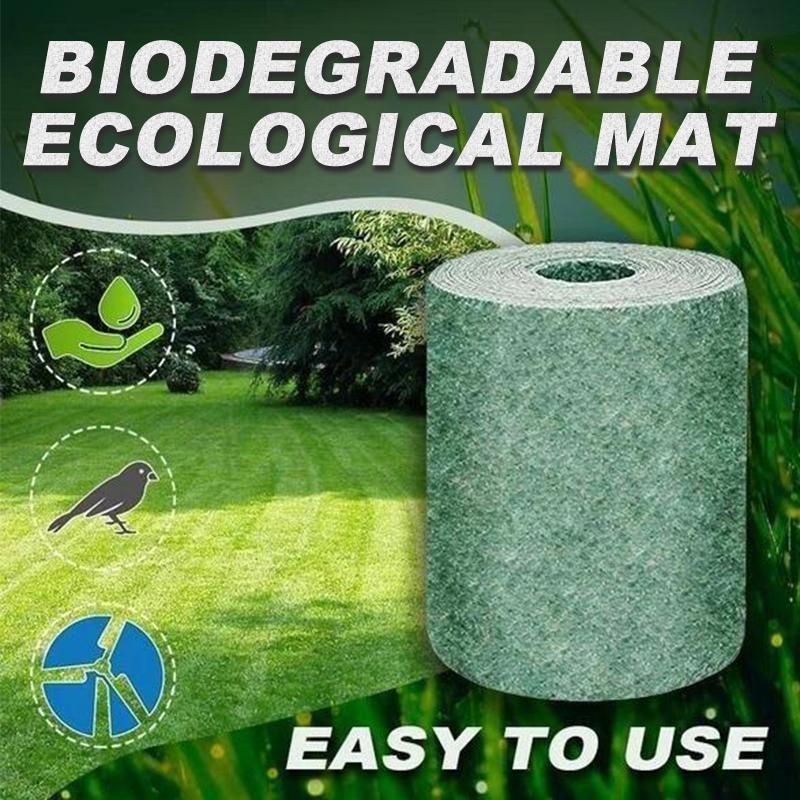 Biodegradable ecological mat