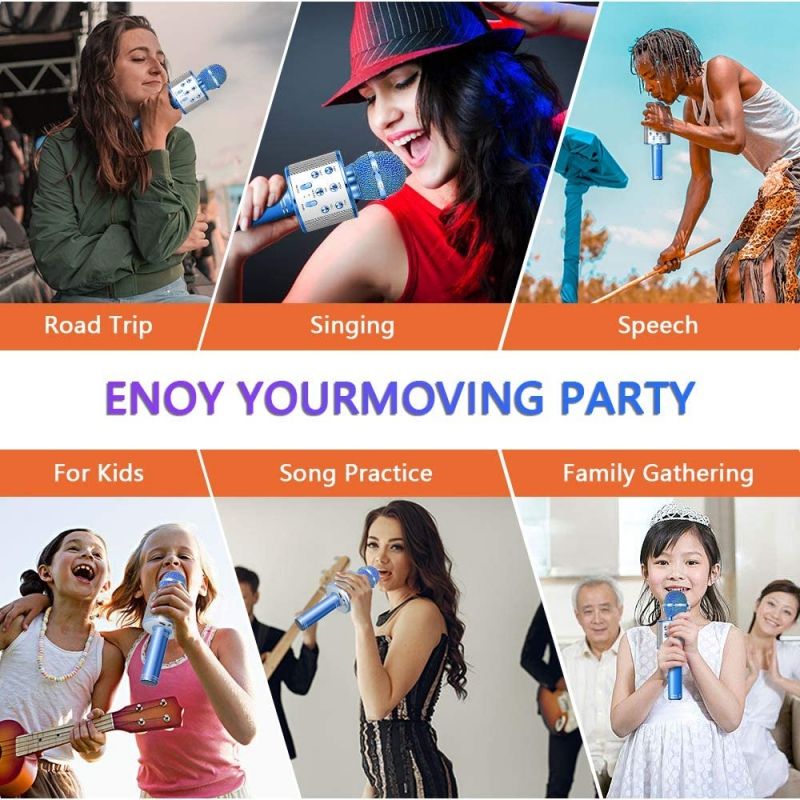 WIRELESS BLUETOOTH KARAOKE MICROPHONE