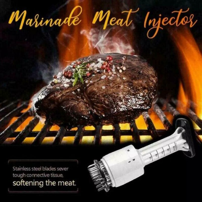 Meat Tenderizer Tool with Stainless Steel Needles