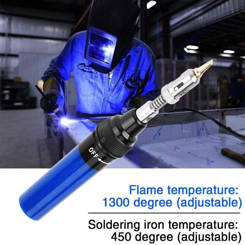 VA-100 Wireless Portable Butane Soldering Torch Welding Tool