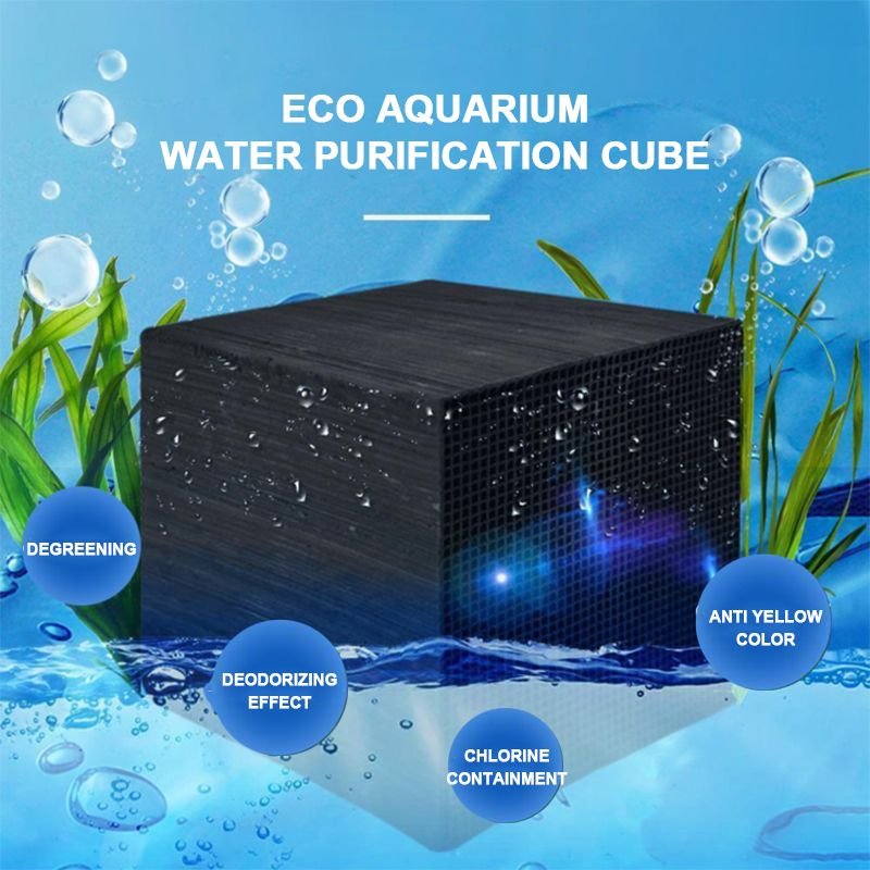 Eco-Aquarium Water Purification Cube