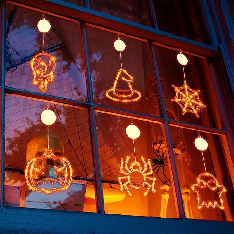 Halloween Suction Cup Light Led Ambient Decorative Light