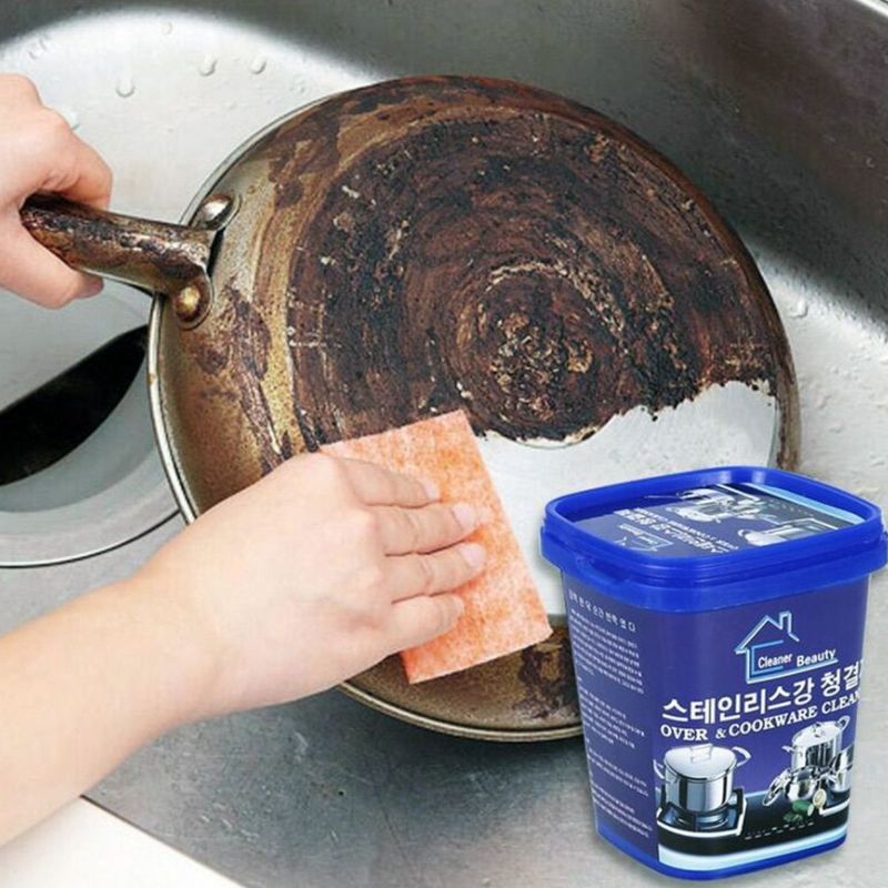 Powerful Stainless Steel Cookware Cleaning Paste