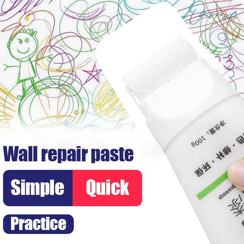 Small roller brush wall coverings repair patching wall paint