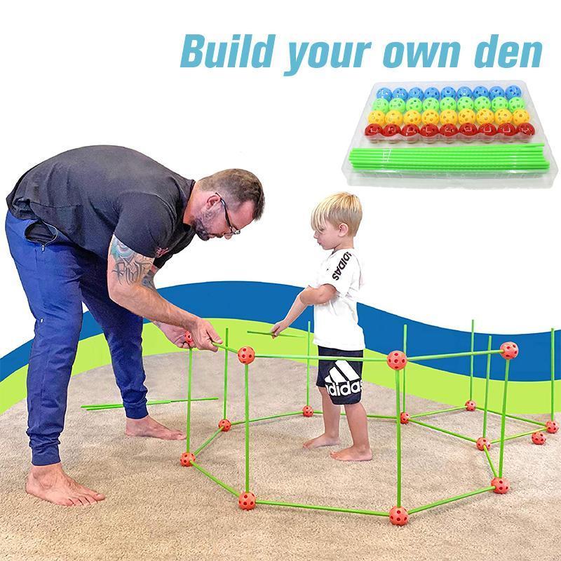 Kids Construction Fortress Building Kit