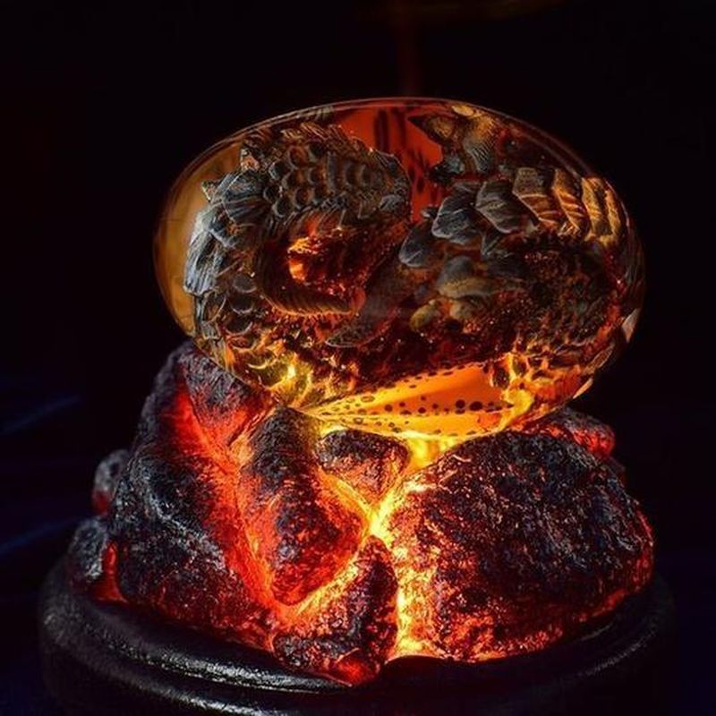 Lava dragon egg