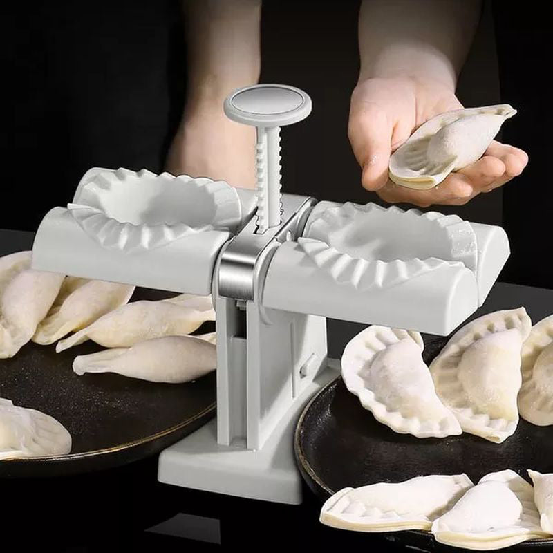 HOUSEHOLD DOUBLE HEAD AUTOMATIC DUMPLING MAKER MOULD