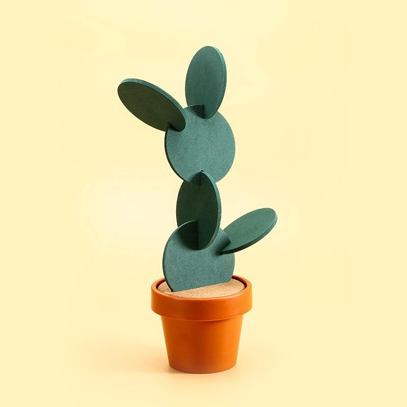 Creative Cactus Non-Slip Coaster