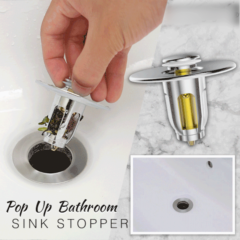 Pop up waste fitting for sink drain fitting