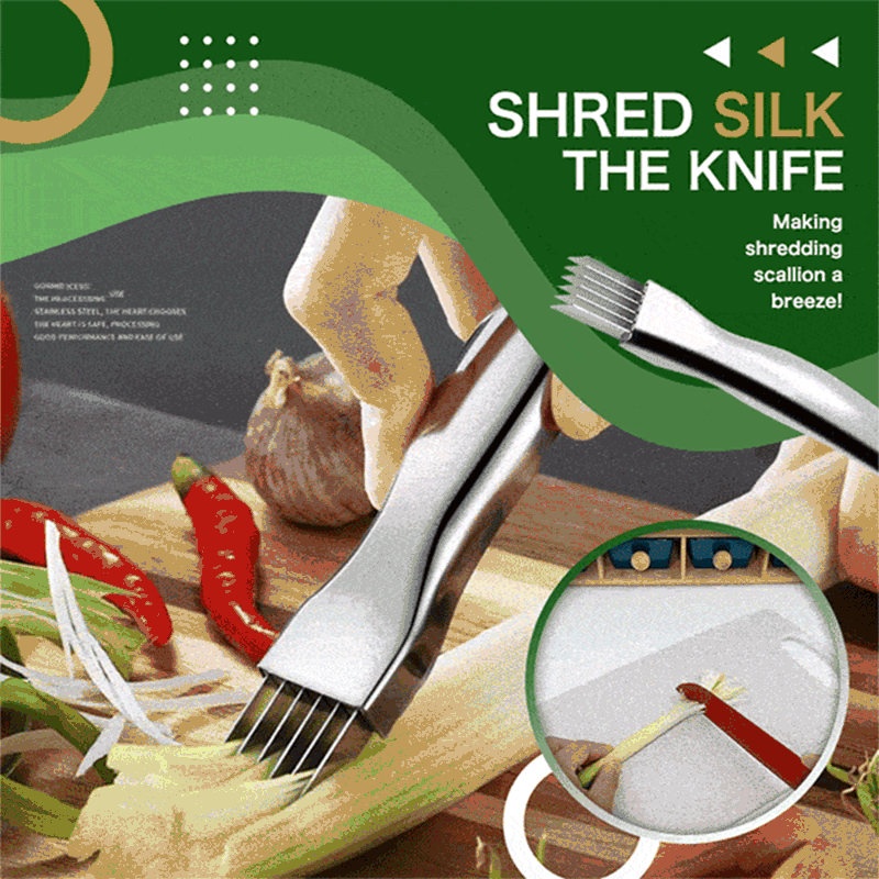 Stainless Steel Chopped Green Onion Knife