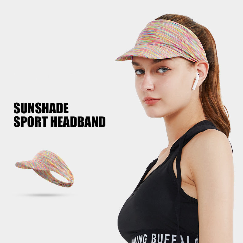 OUTDOOR SUNSHADE SPORT HEADBAND SPORTS SUN HAT