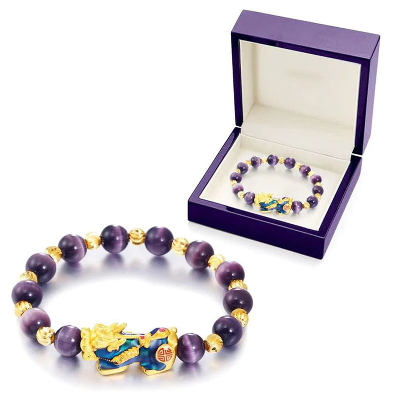 FengShui Pi Xiu Amethyst Bracelet