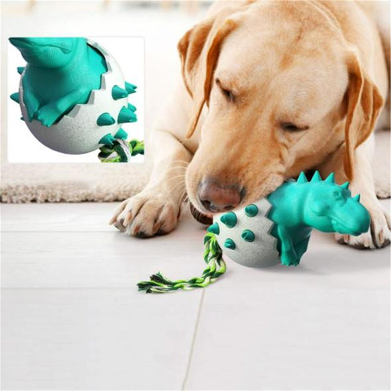 DINOSAUR EGGS DOG CHEW TOY