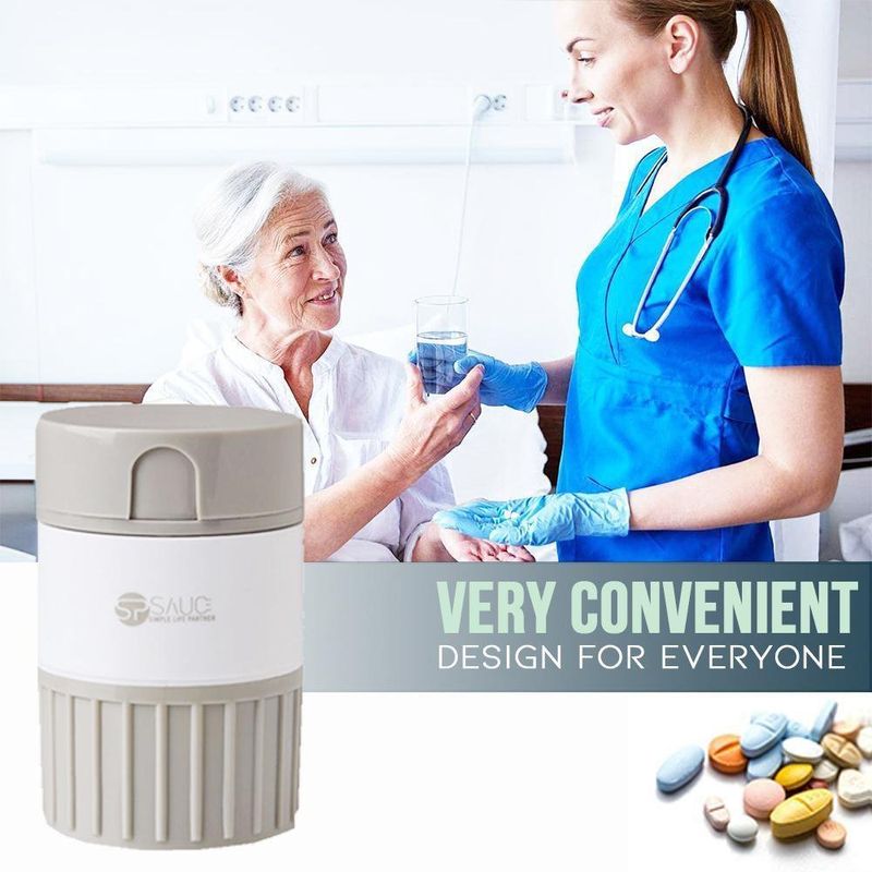 3-In-1 Portable Pill Slitting Grinder