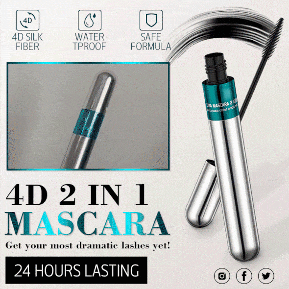 4D 2 IN 1 Mascara (BUY 1 GET 1 FREE)