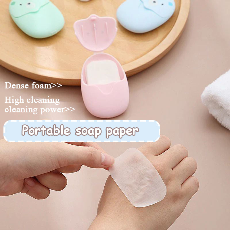 Outdoor Portable Soap Paper