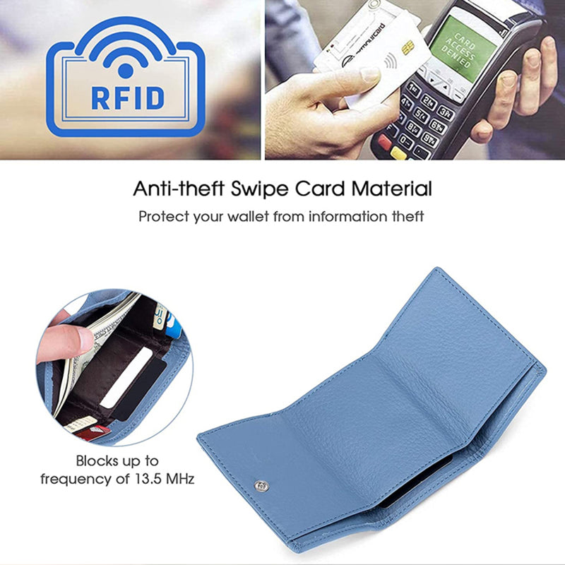 RFID Shielded Foldable Mini Wallet