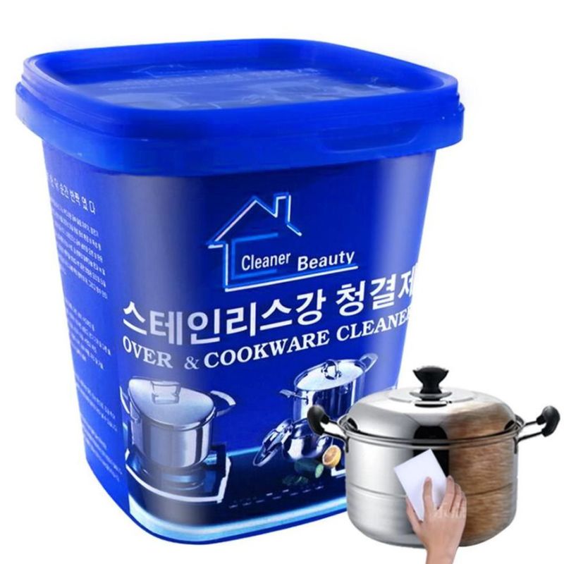 Powerful Stainless Steel Cookware Cleaning Paste