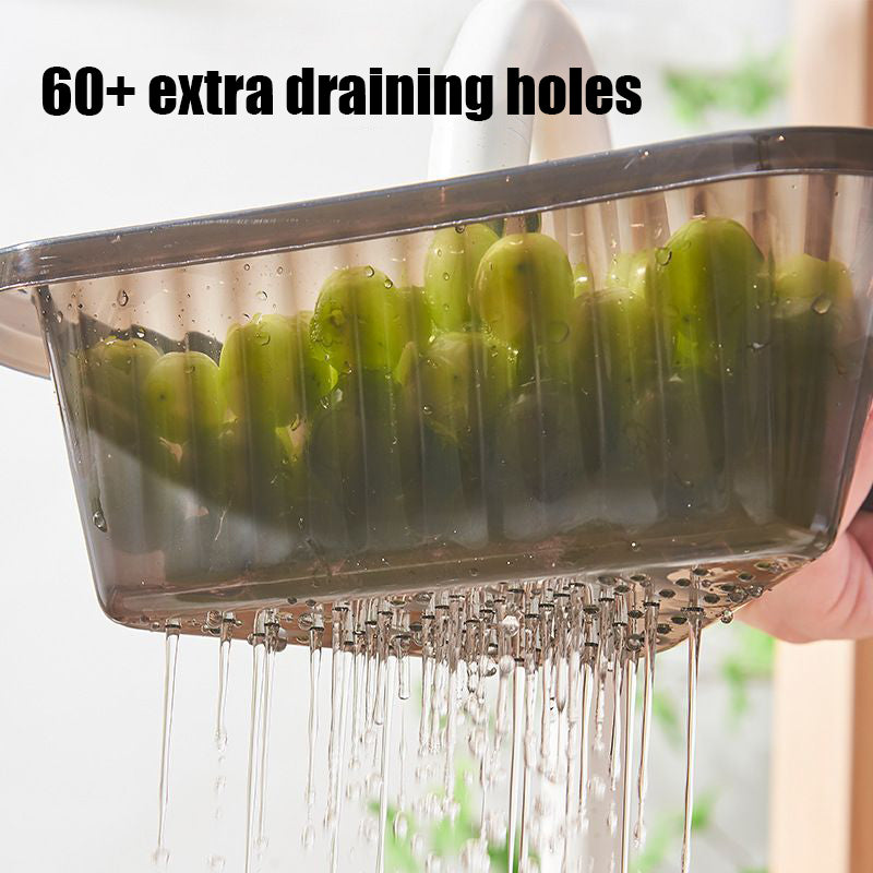 Adjustable Corner Kitchen Sink Strainer Basket