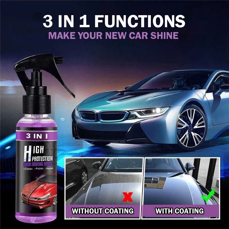 3 in 1 High Protection Quick Car Coating Spray