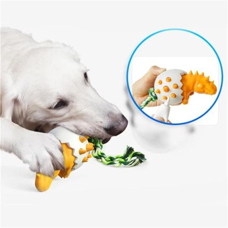 DINOSAUR EGGS DOG CHEW TOY