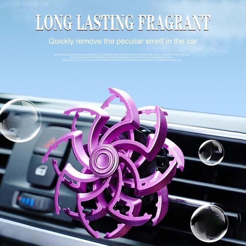 Car Double Helix Air Freshener(Fragrant Tablet Included)