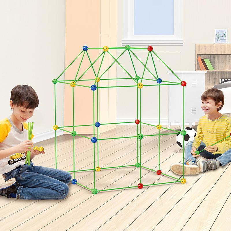 Kids Construction Fortress Building Kit