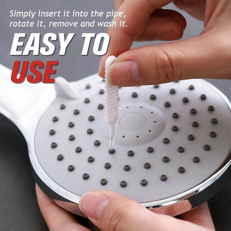 Crevice hole cleaning brush